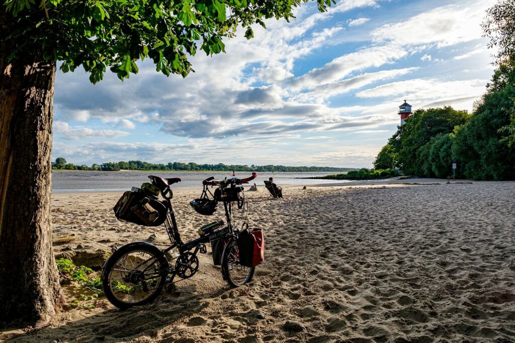 Elbe-Radweg is een van de rivierfietspaden in Duitsland