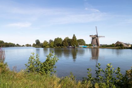 De Gaaspermolen is een van de watermonumenten die geopend zijn tijdens Open Monumentendag