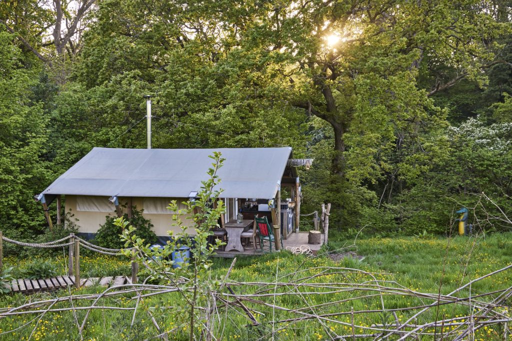 glamping in Engeland