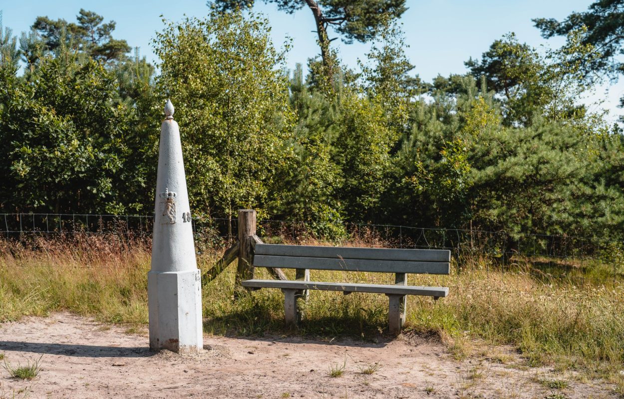 Grenspaal 191 op de Smokkelroute Luyksgestel