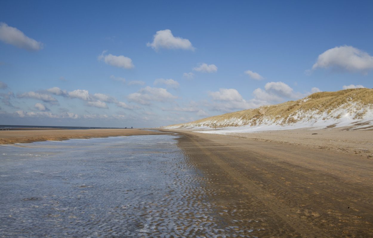 Duinenrij op wandelroute Castricum