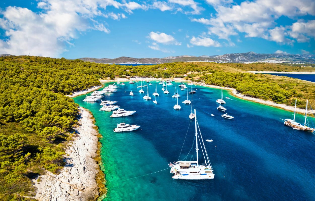 Eiland Hvar, Kroatië, zeilen