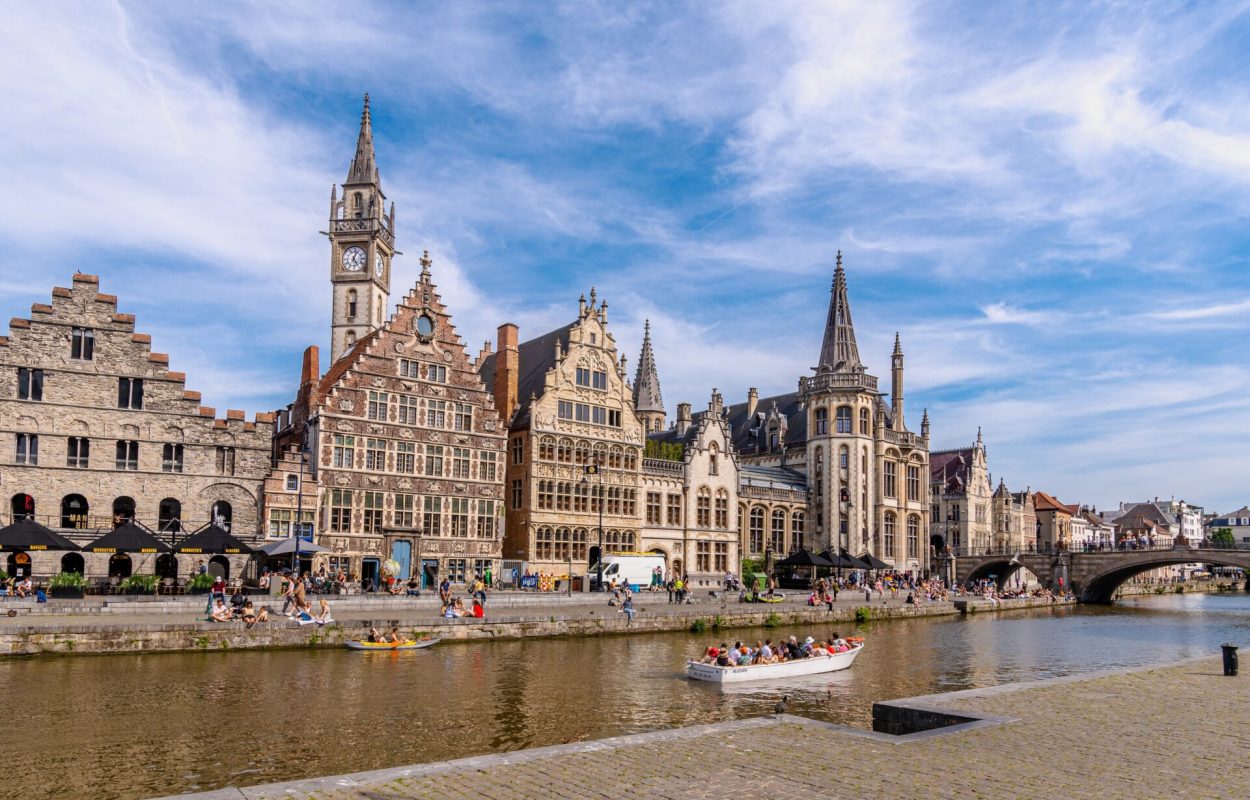 Gent, stad in Leiestreek, Oost-Vlaanderen