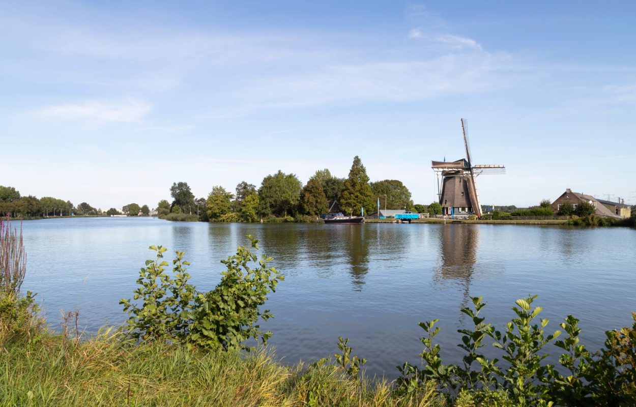 De Gaaspermolen is een van de watermonumenten die geopend zijn tijdens Open Monumentendag