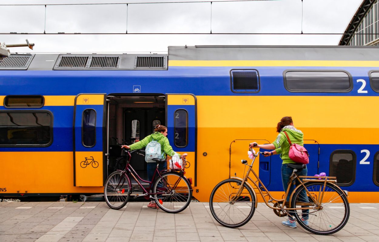 Fiets in de trein